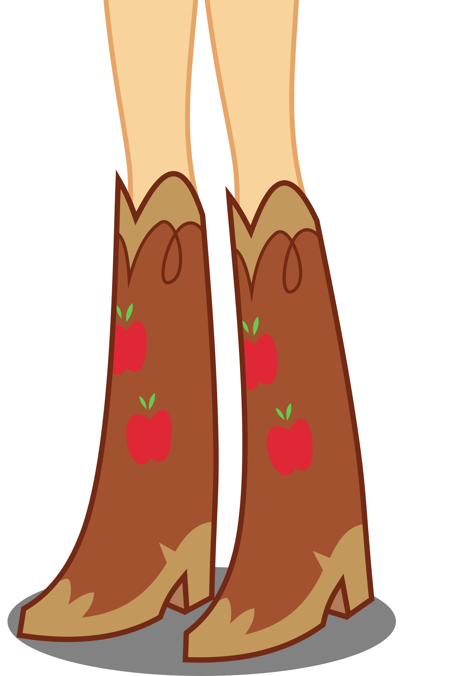 Boot clipart girl boot. Image applejack s boots
