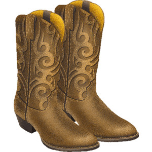Boot clipart leather boot. Cowboy boots and hat