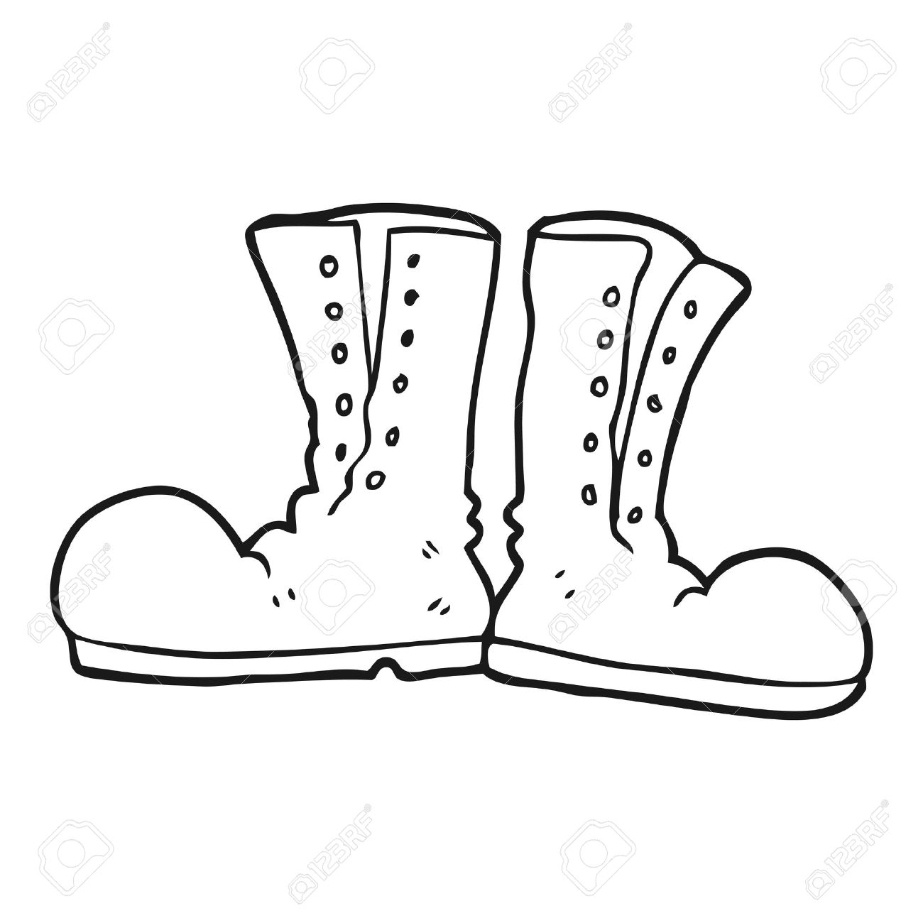 boot clipart printable
