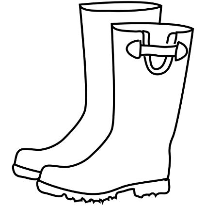 boot clipart rain boot