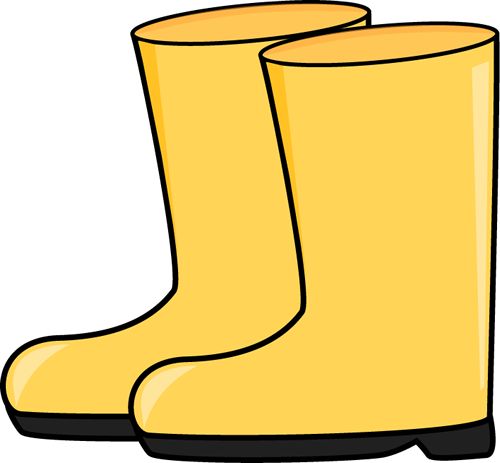 boot clipart rain gear