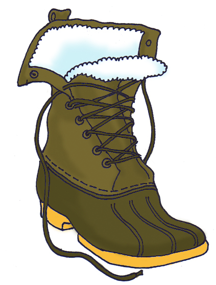 Boot clipart snow boot. Free boots cliparts download