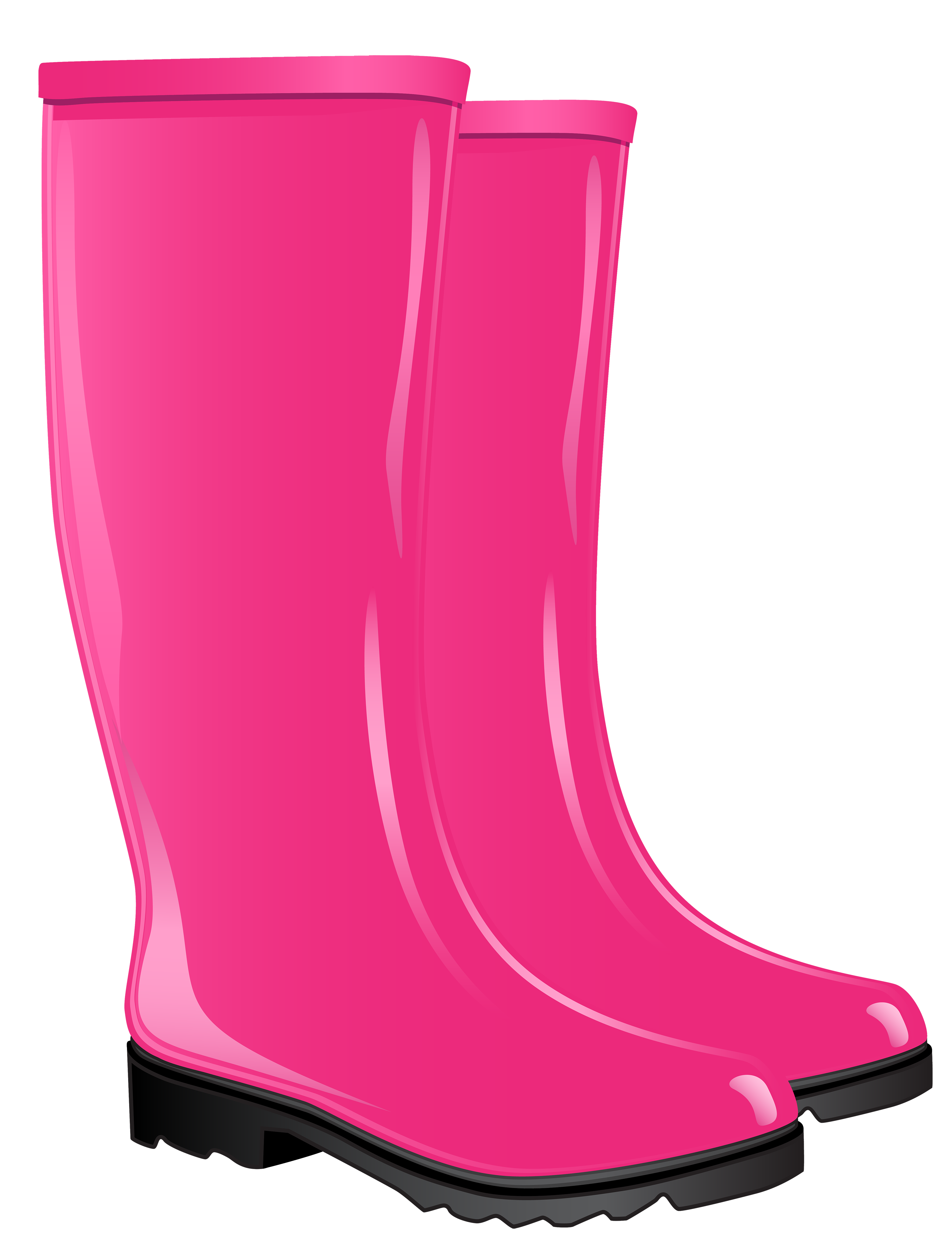Pink rubber boots png. Wet clipart wet shoe