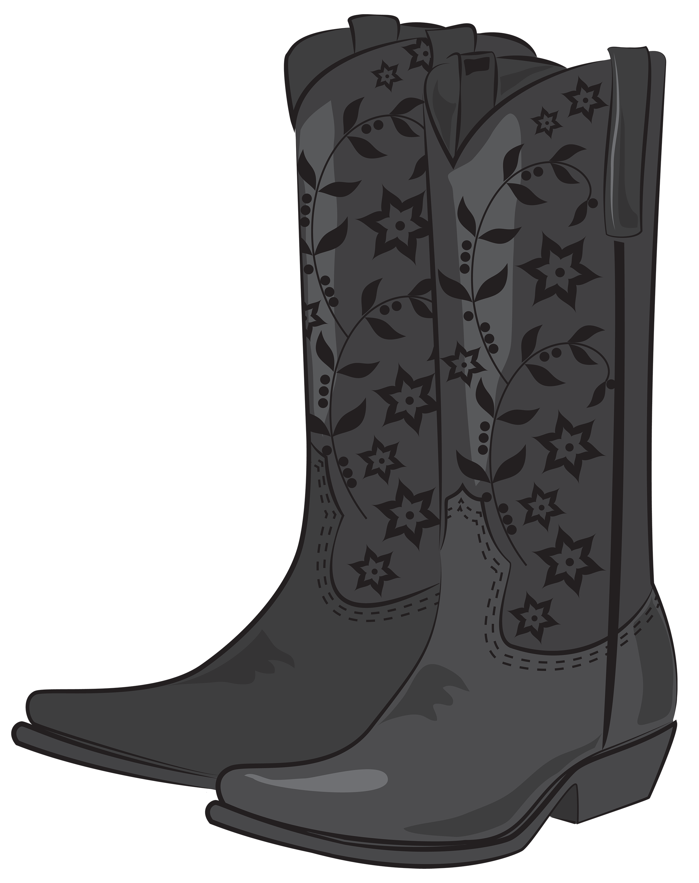 boots clipart brown boot