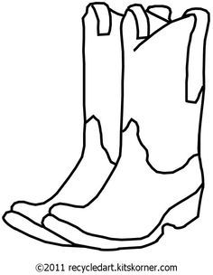 boots clipart easy