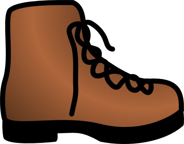 boots clipart hiking