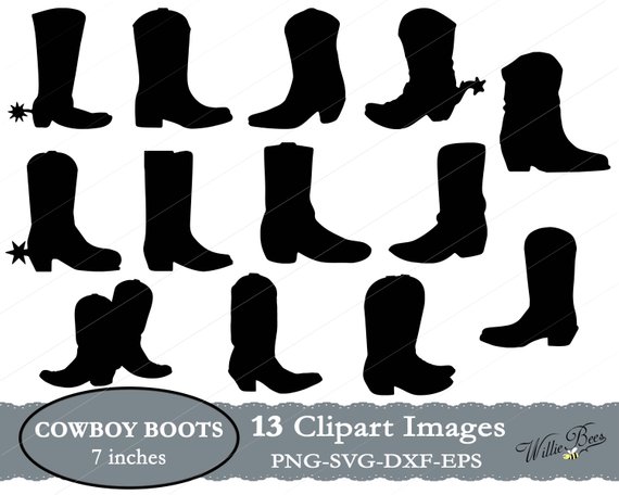 boots clipart leather boot