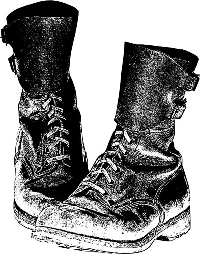 boots clipart old boot
