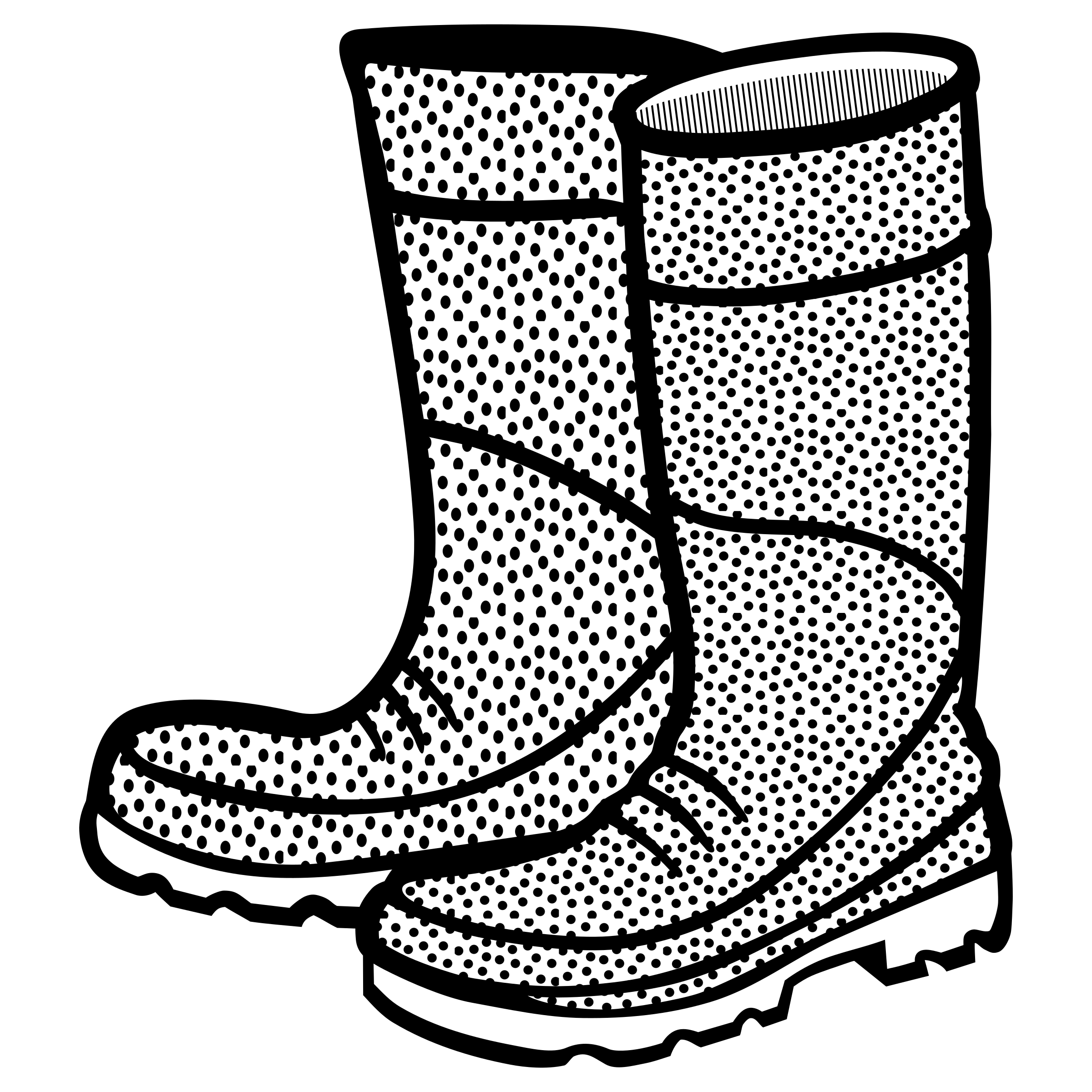 Green Clipart Rain Boot Transparent FREE For Download.