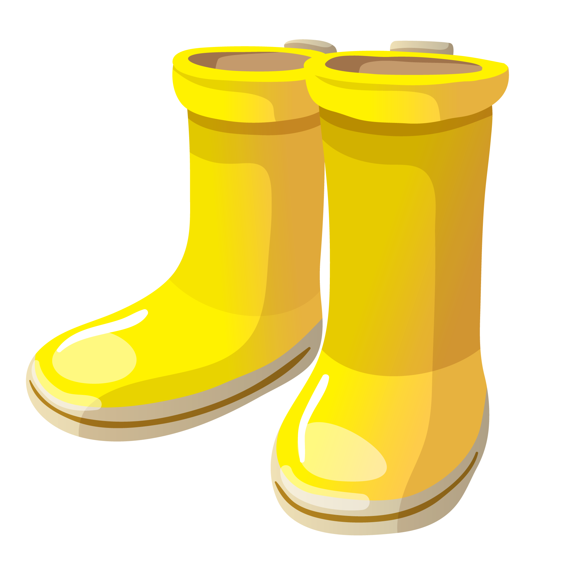 Boots clipart yellow boot. 