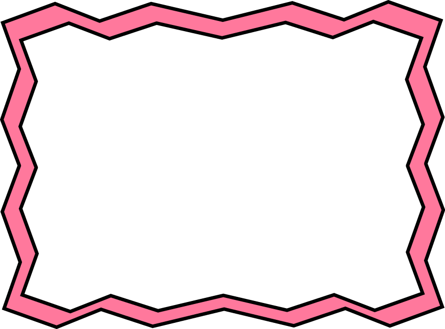 Pink clipart boarder. Back to school border