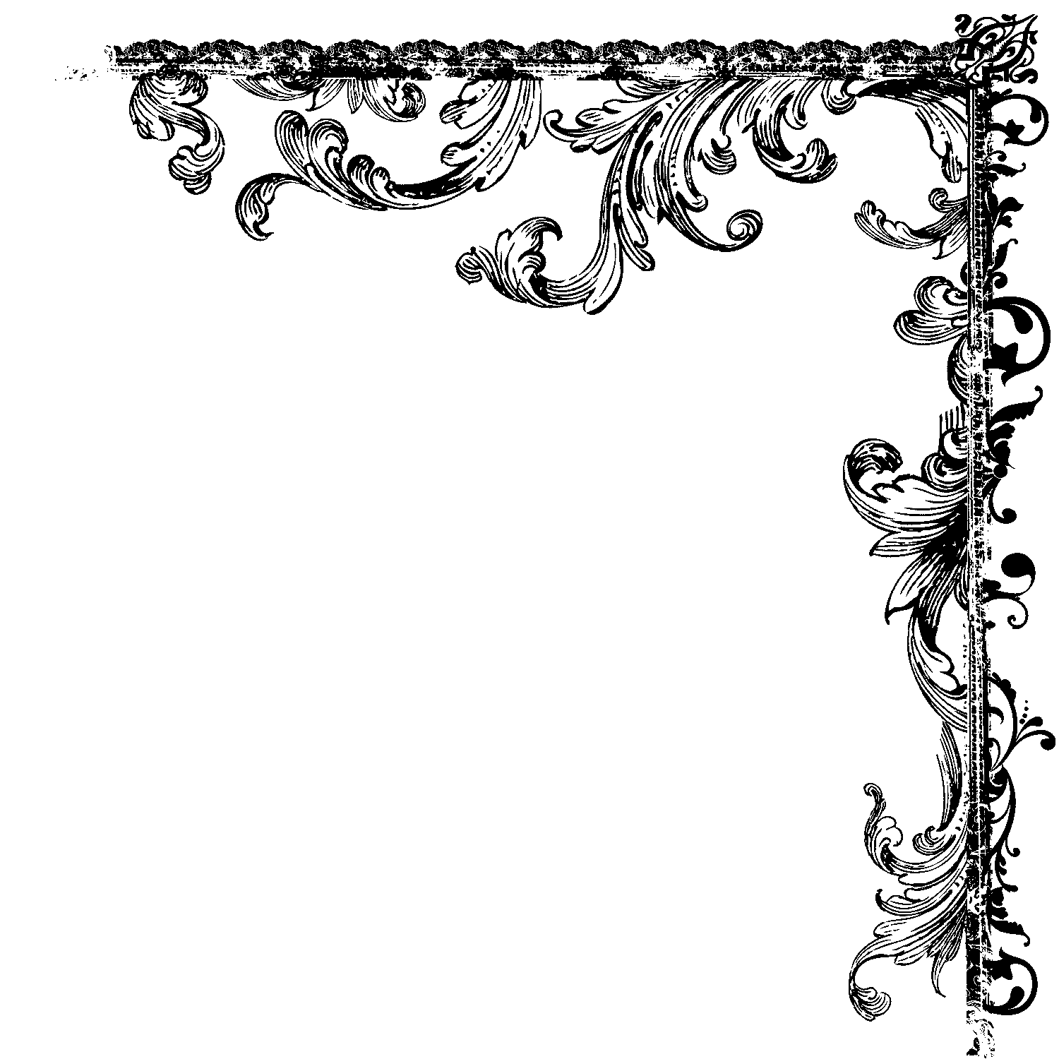 Decorative clipart baroque. Use the form below