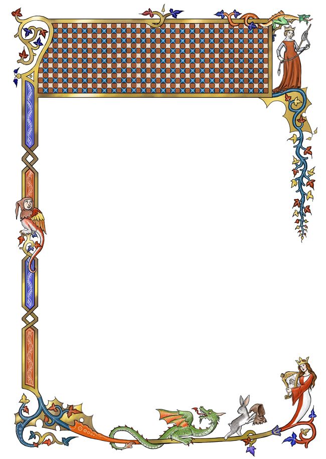 Border clipart medieval, Border medieval Transparent FREE for download ...