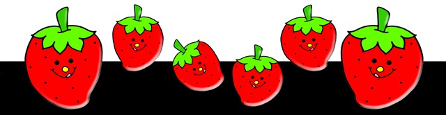 border clipart strawberry