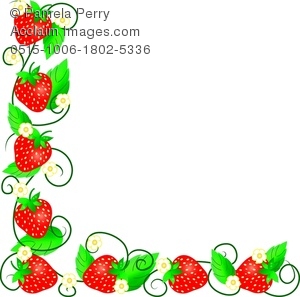berry clipart border