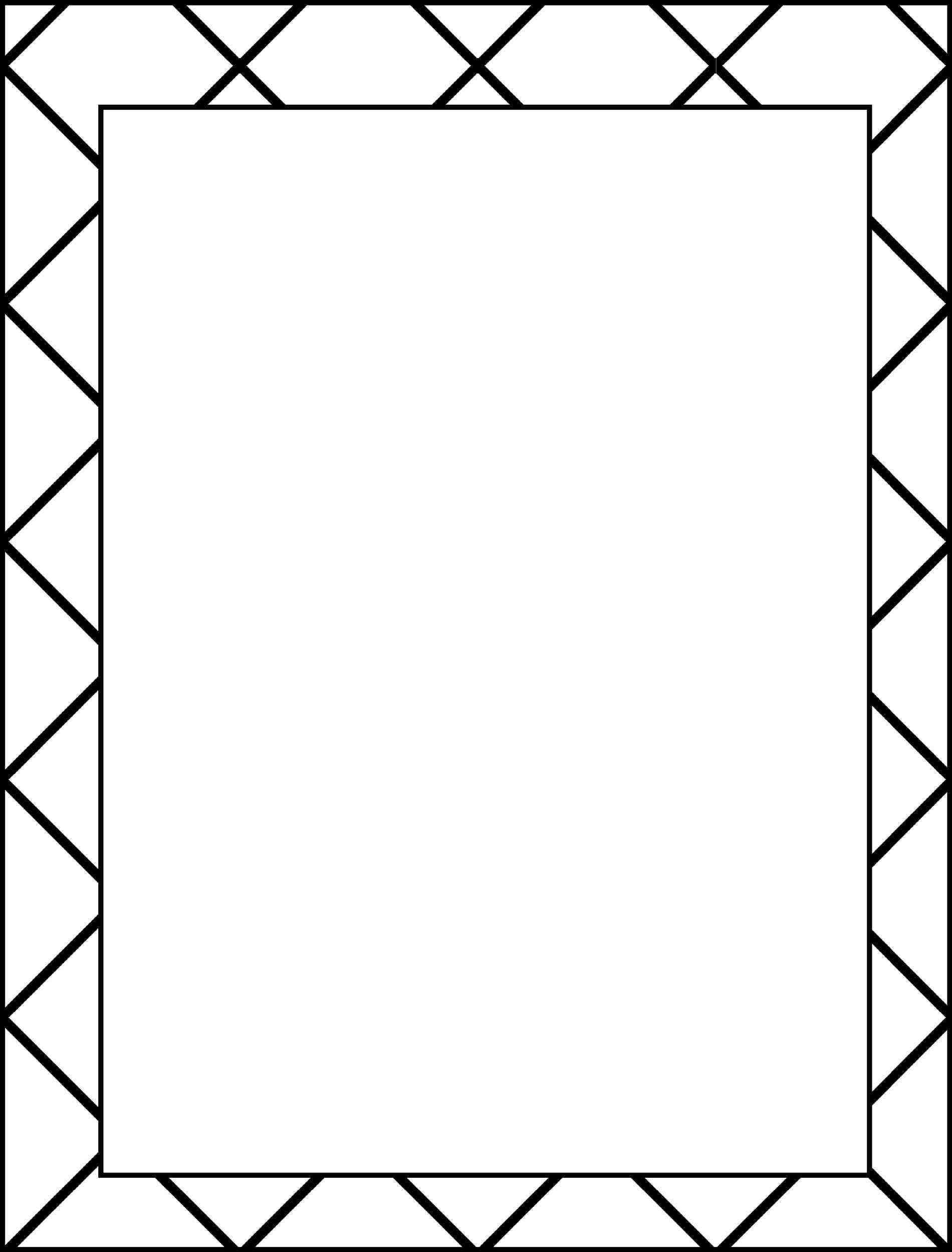 Easy Simple Border Designs To Draw