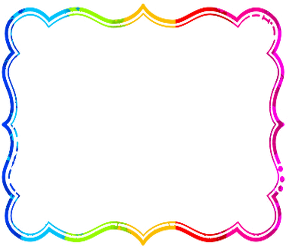 Png google search frame. Handprint clipart bright border