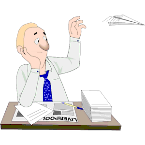 Businessman cliparts of . Bored clipart business man