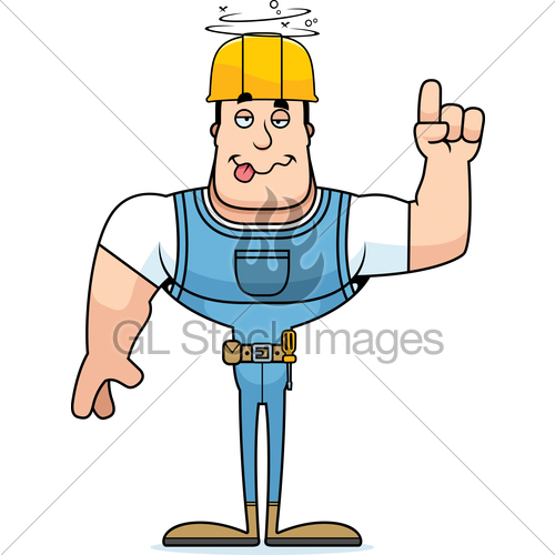 bored clipart worker