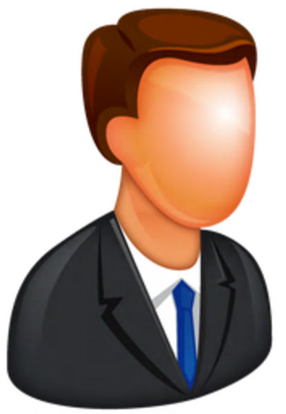 boss clipart serious