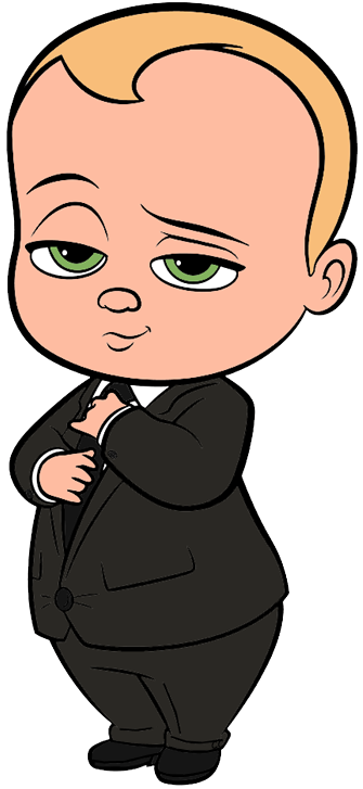 The baby movie clip. Boss clipart tim