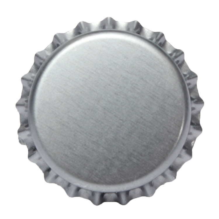 Bottle cap png. Silver customized logo metal