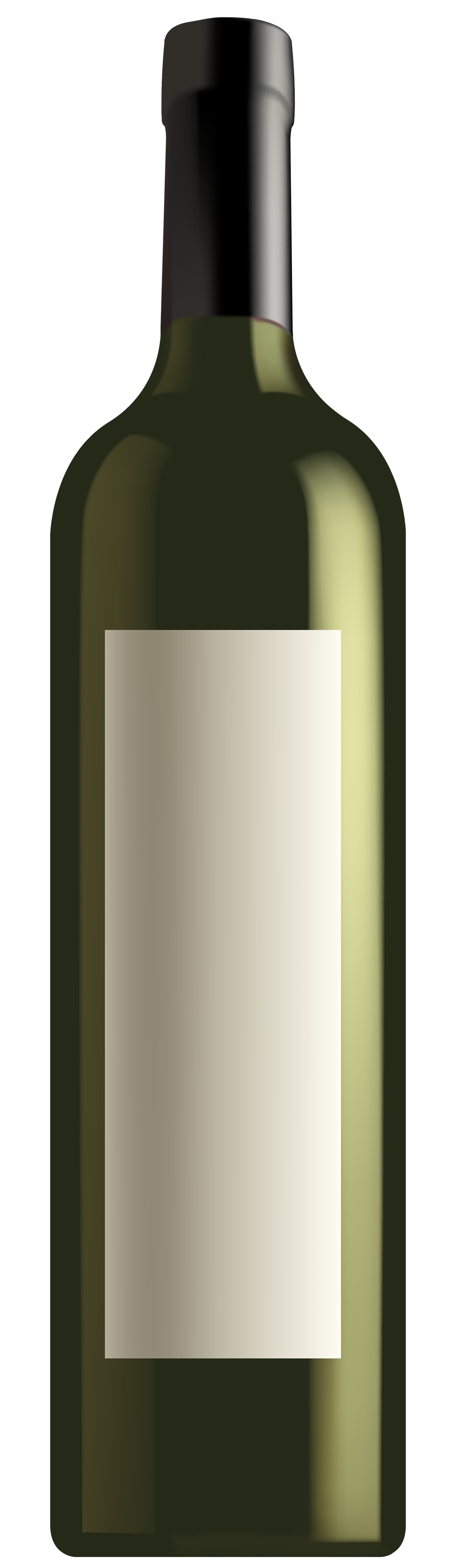 White wine bottle png. Green clipart best web