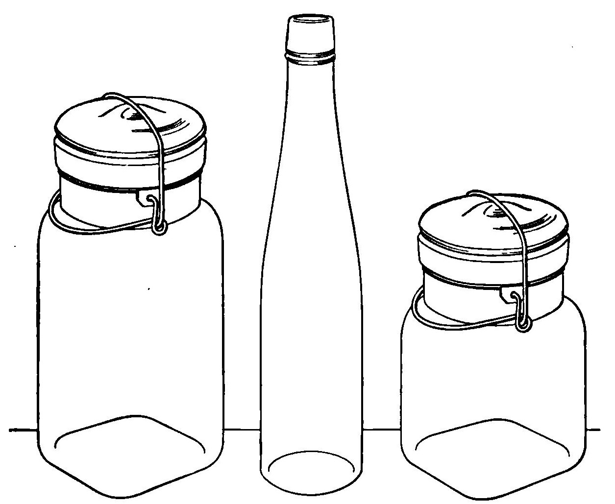 bottle clipart jar