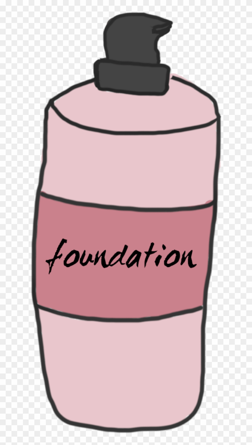 Makeup clipart bottle.  collection of foundation