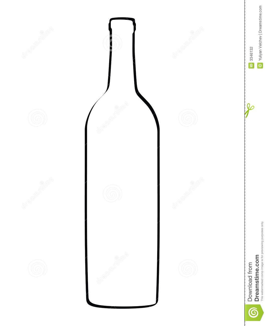 Bottle outline