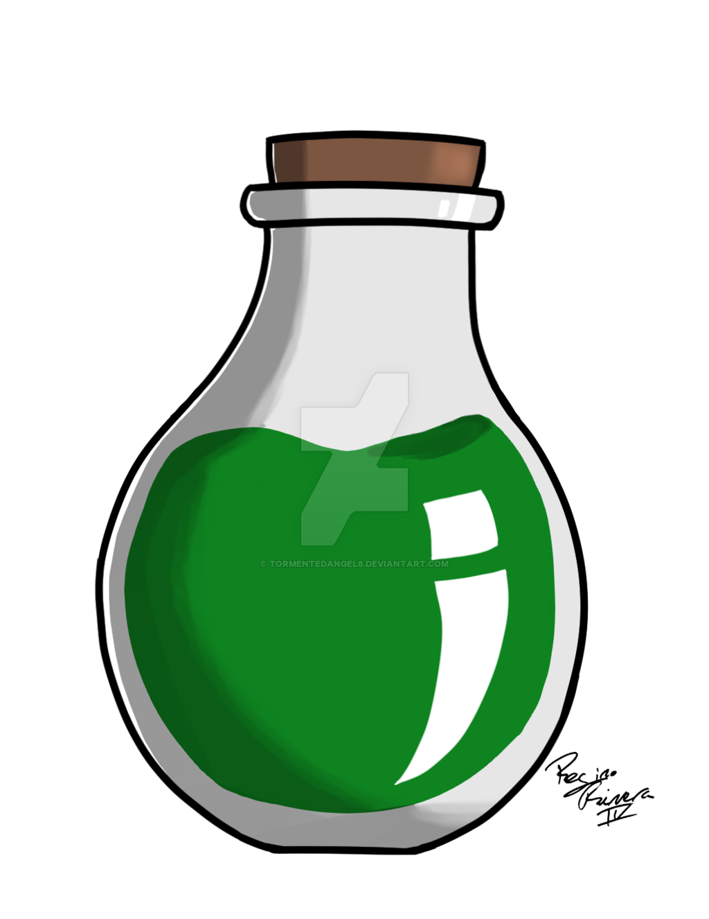 bottle clipart potion