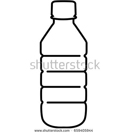 bottle clipart simple