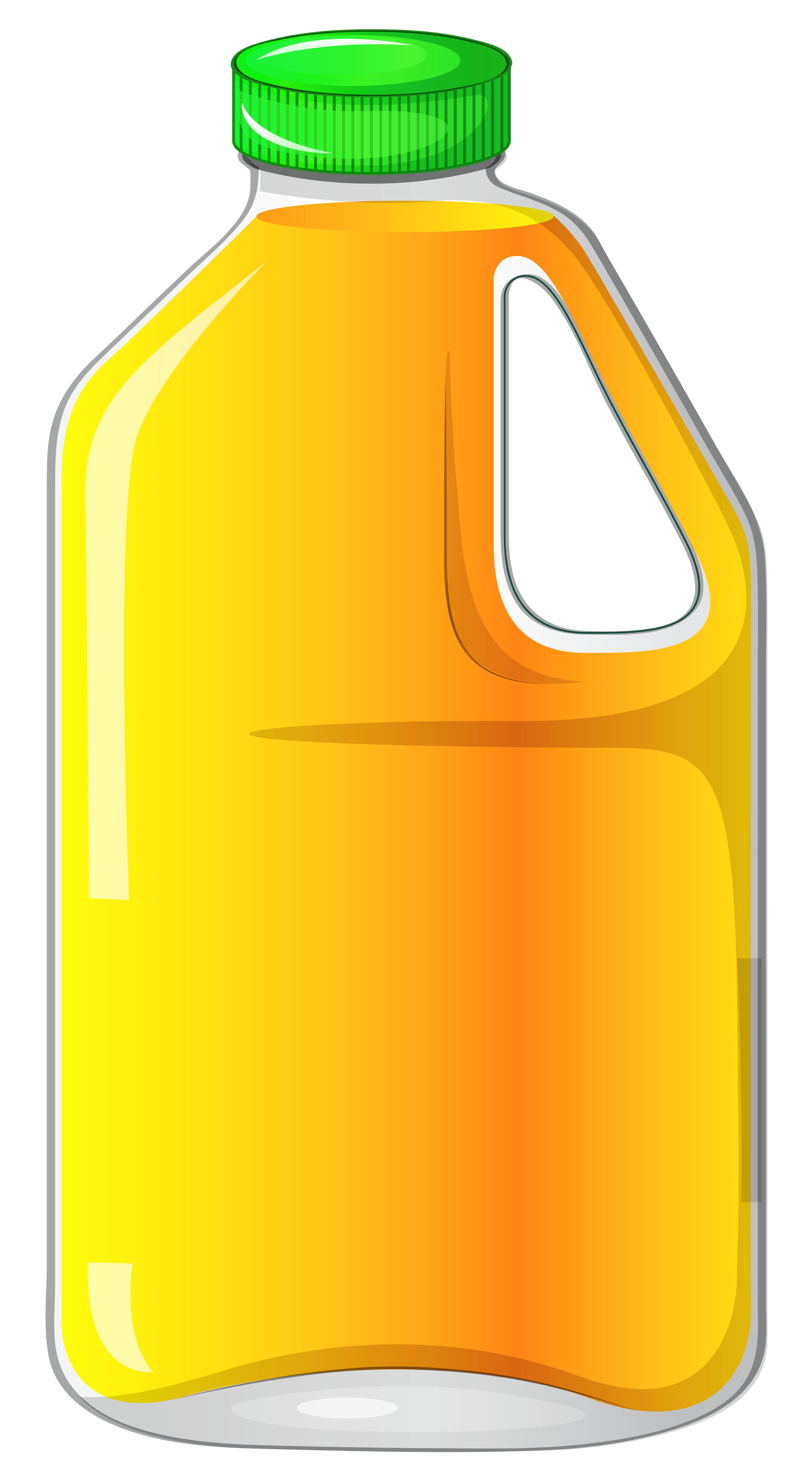 Clipart beach bottle. Large with orange juice