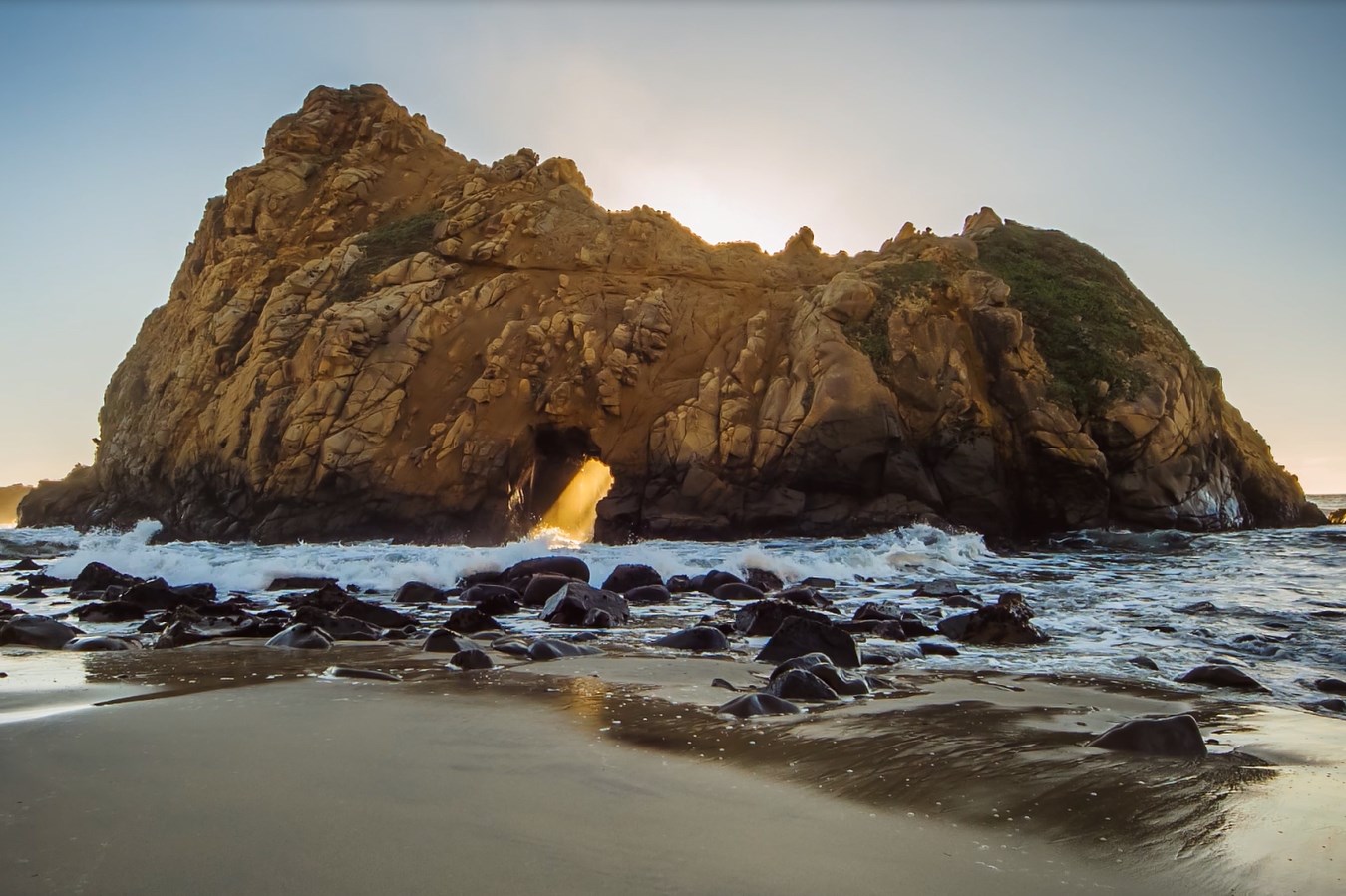 boulder clipart beach rock