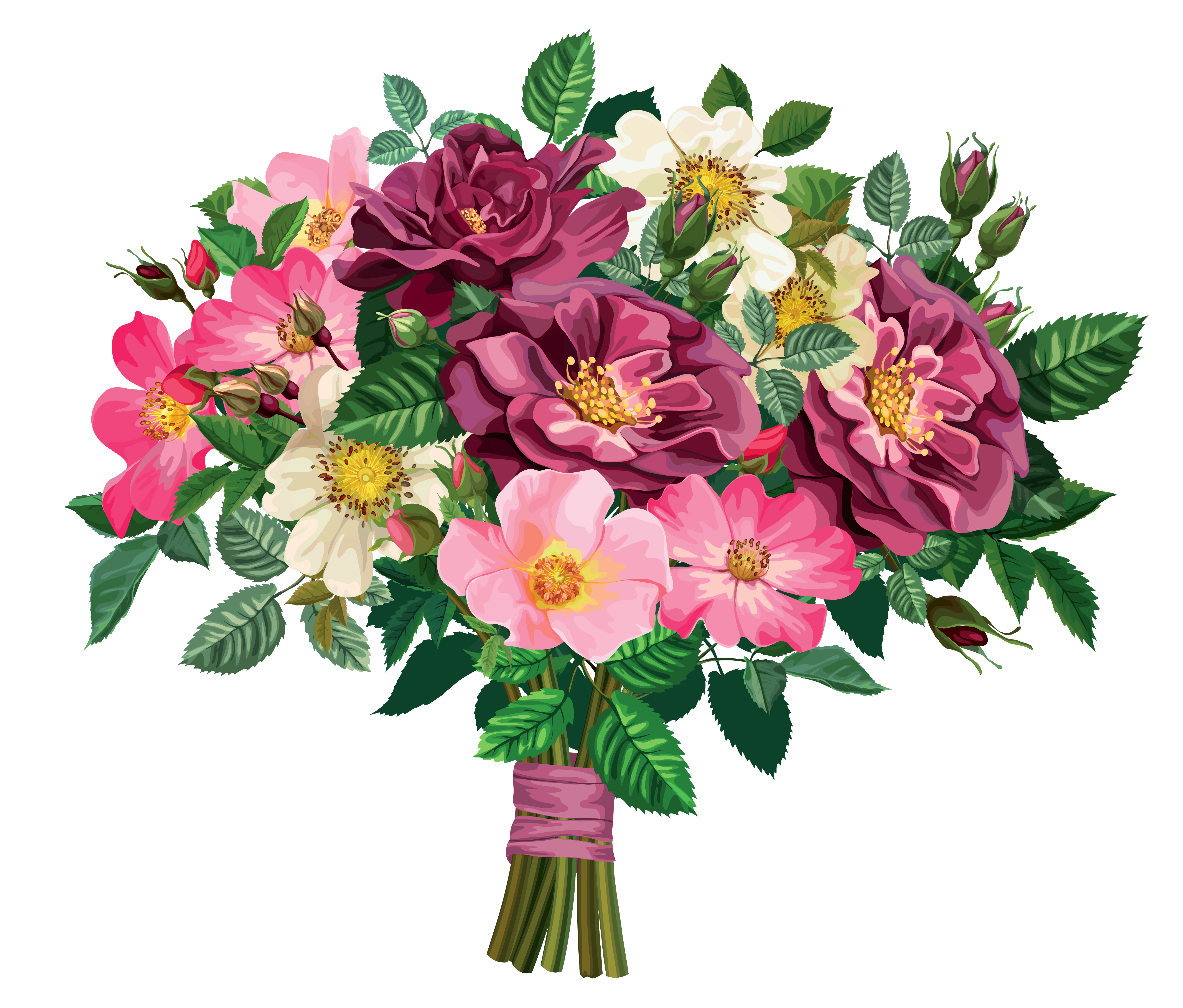 Rose transparent gallery yopriceville. Bouquet clipart
