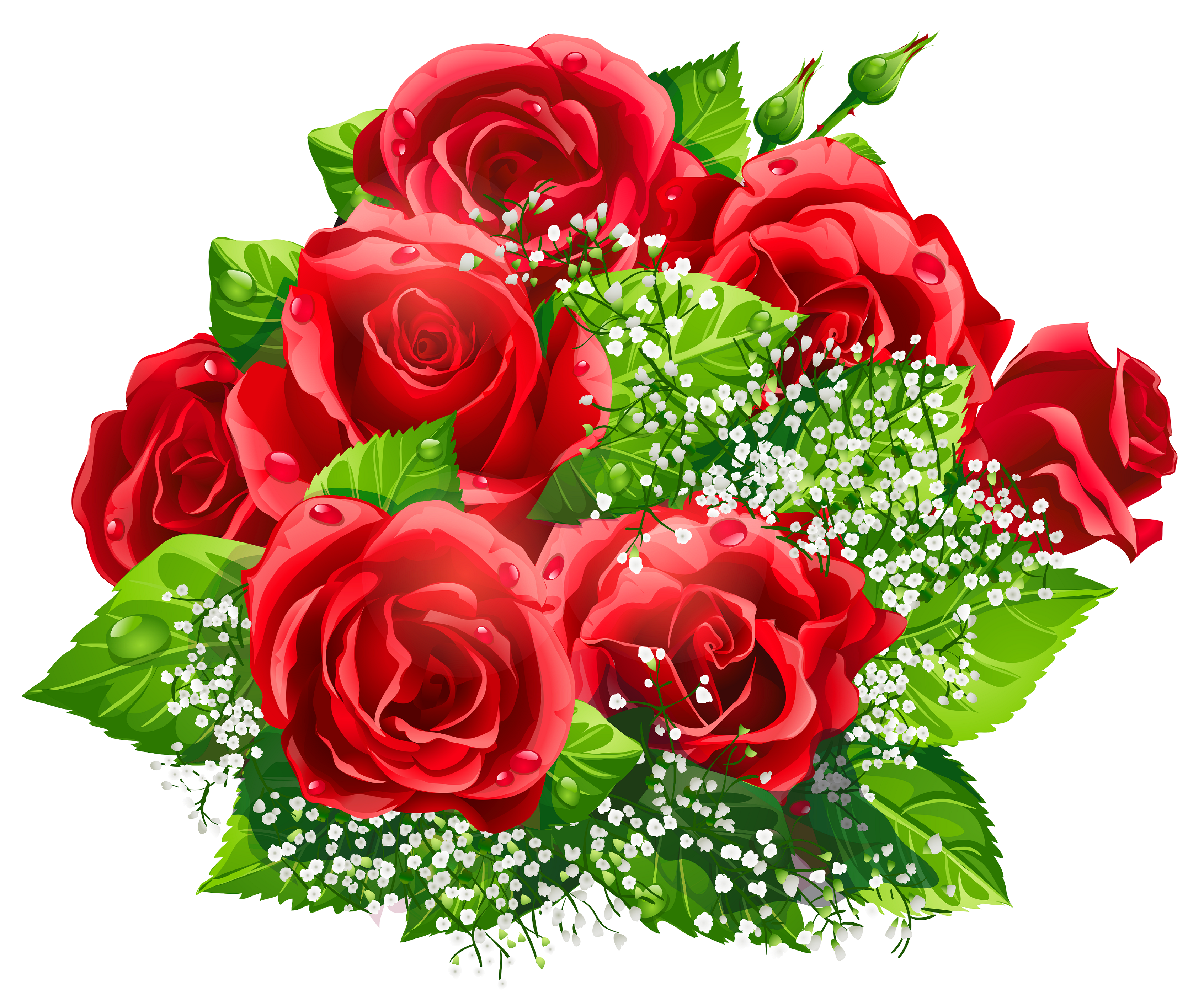 Bouquet clipart bouquet rose. Red roses clip art