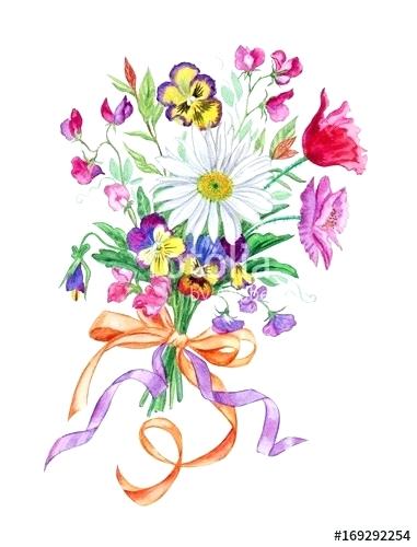 Flower kmetijaselisnik net . Bouquet clipart summer