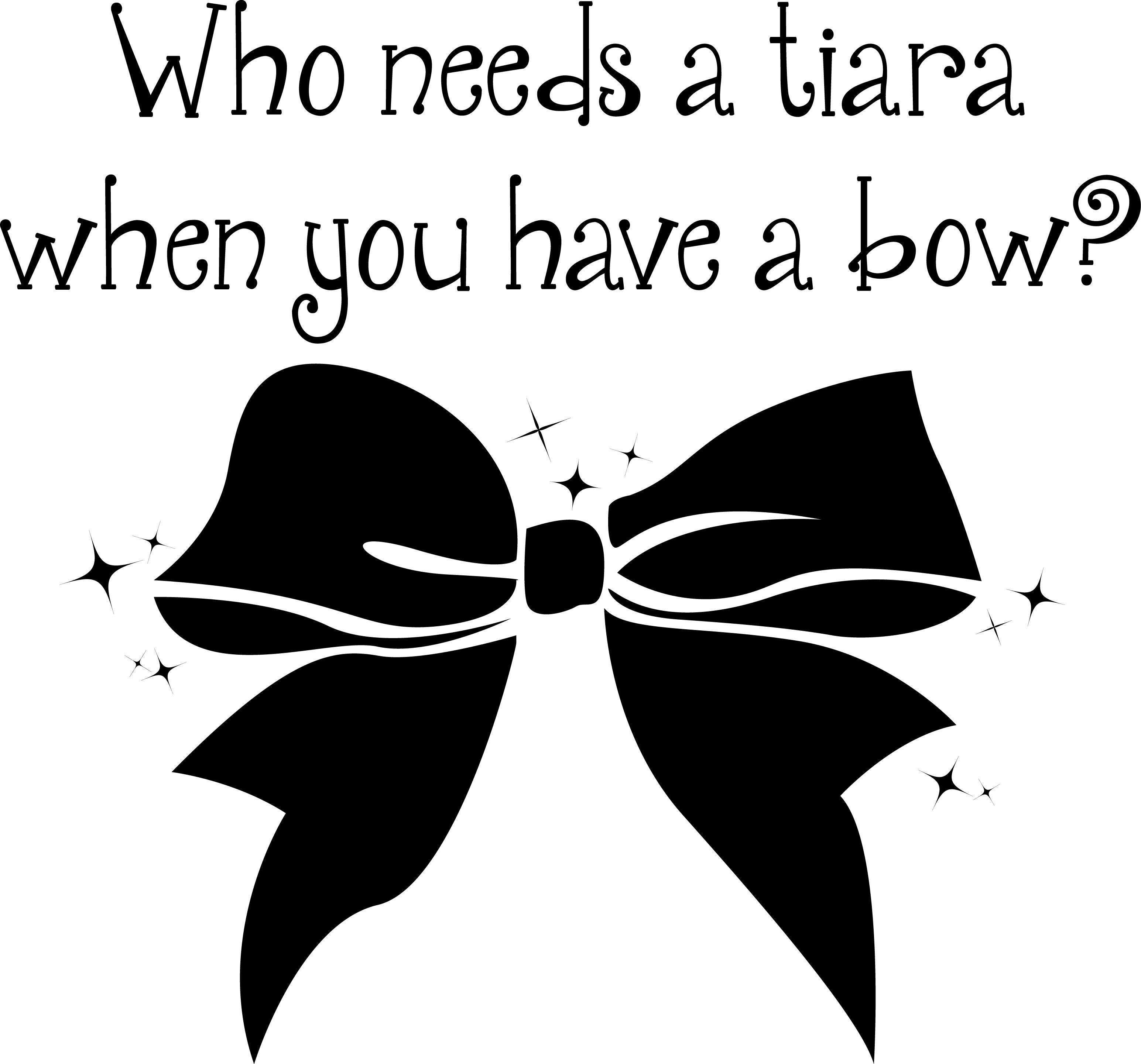 bow clipart cheer bow