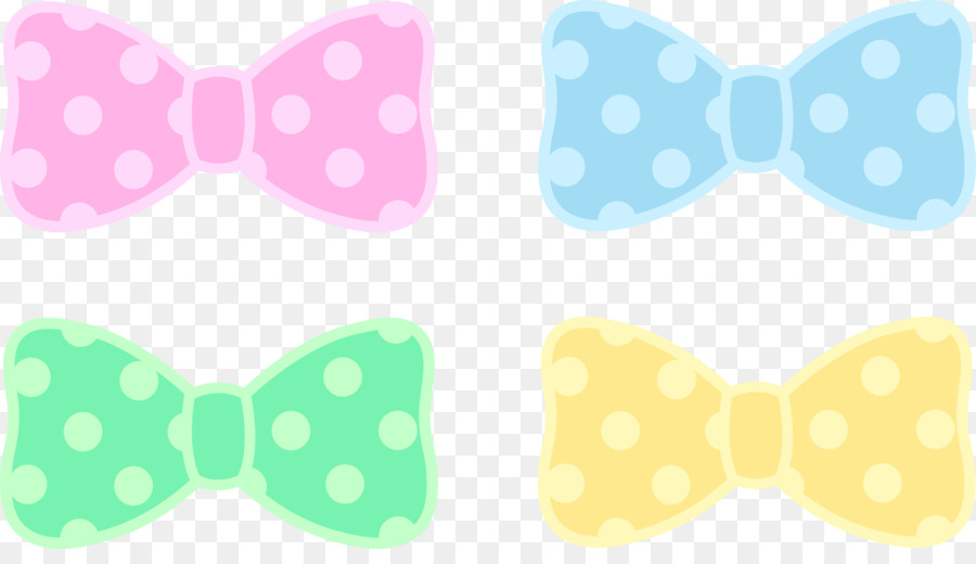 clipart bow pastel bow
