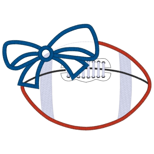 football clipart ribbon
