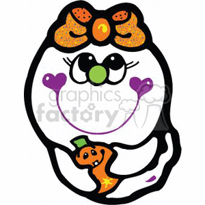 bows clipart ghost