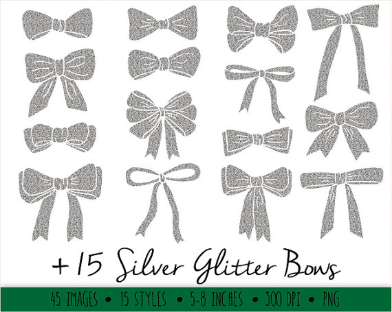 Bow clipart glitter.  off sale hand