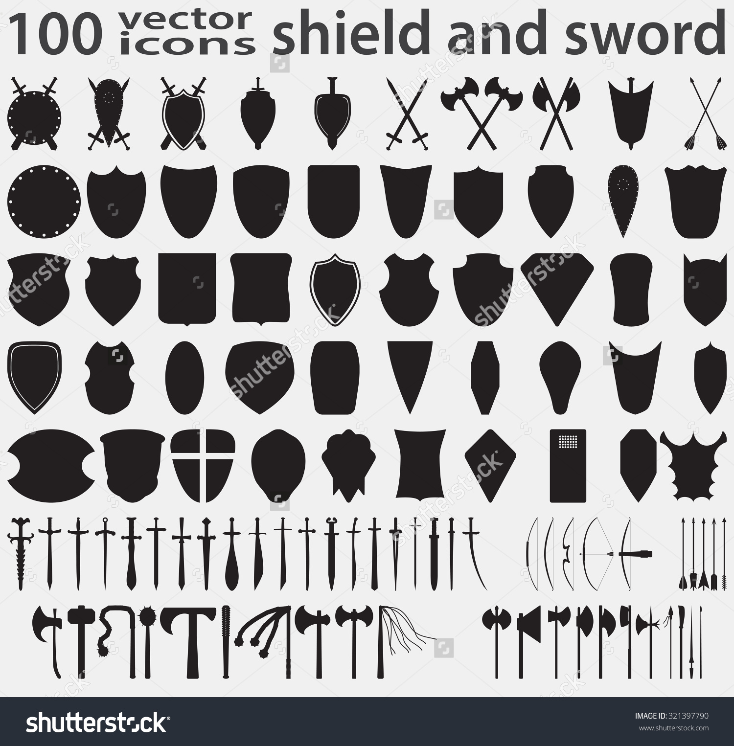 bow clipart medieval