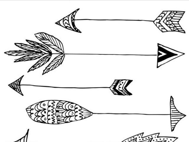 bow clipart native american