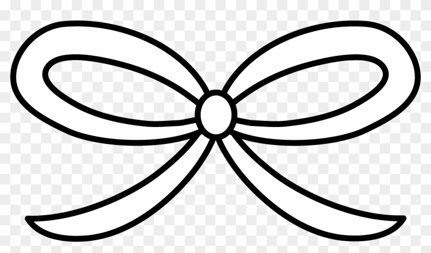 bow clipart outline