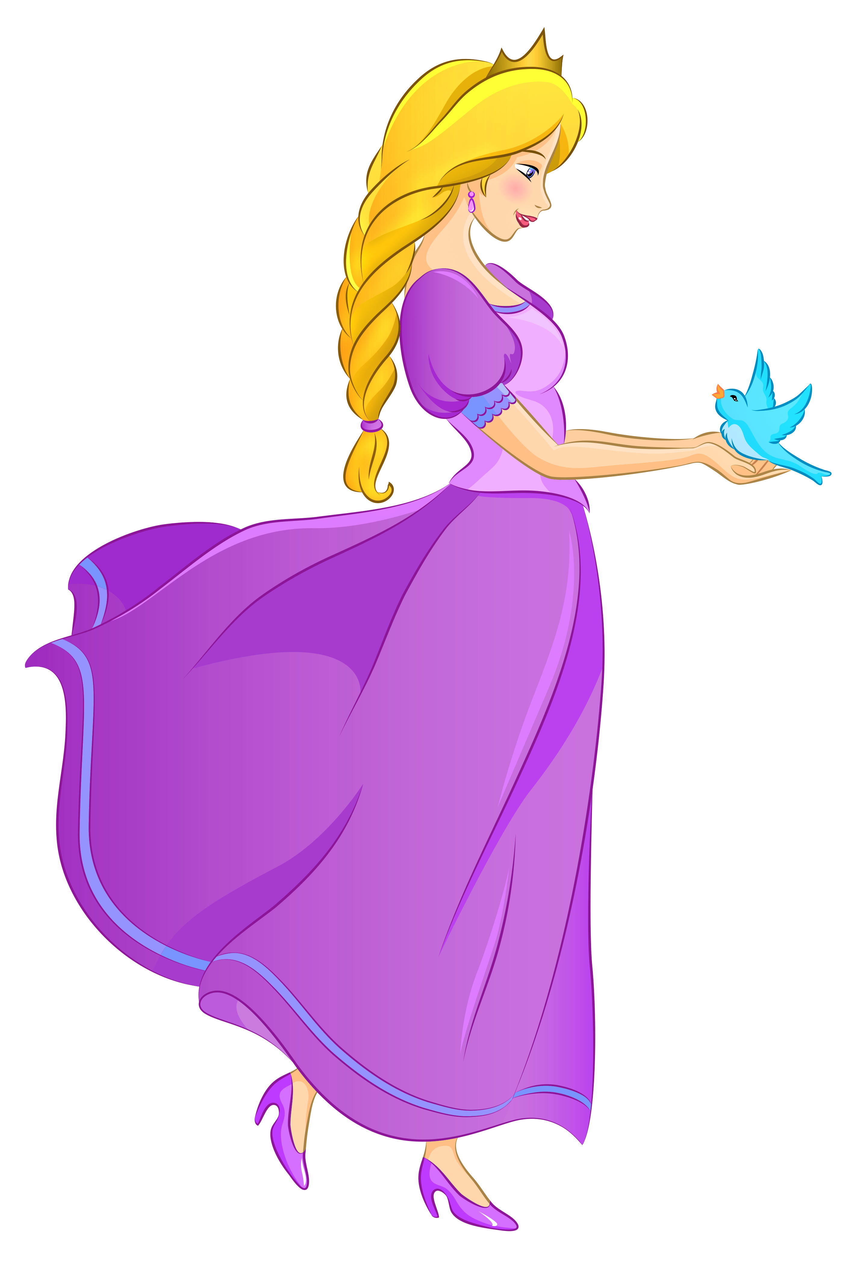Cute princess transparent png. Queen clipart medieval clothing