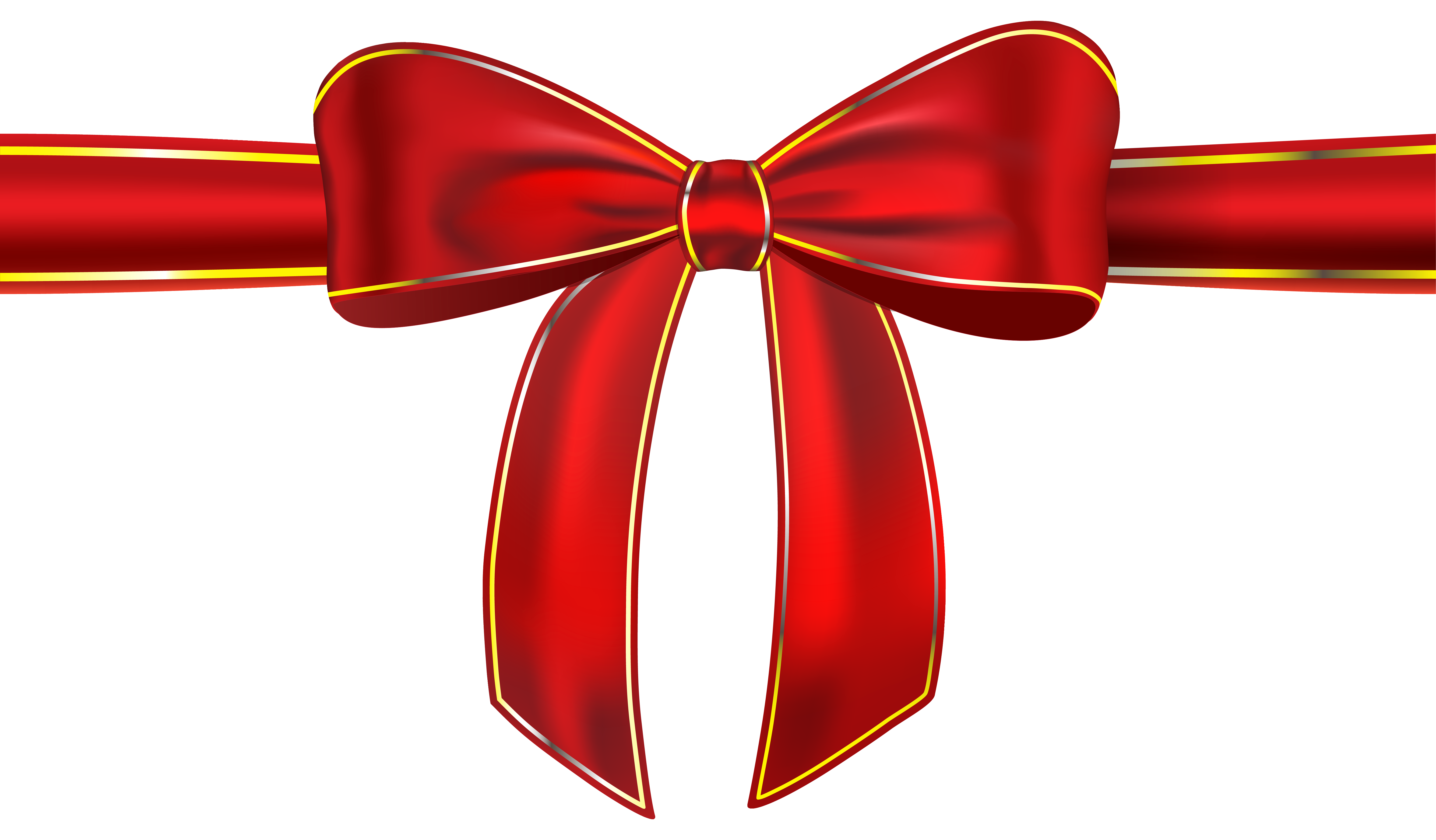 Clipart bow gift bow. Red ribbon with png