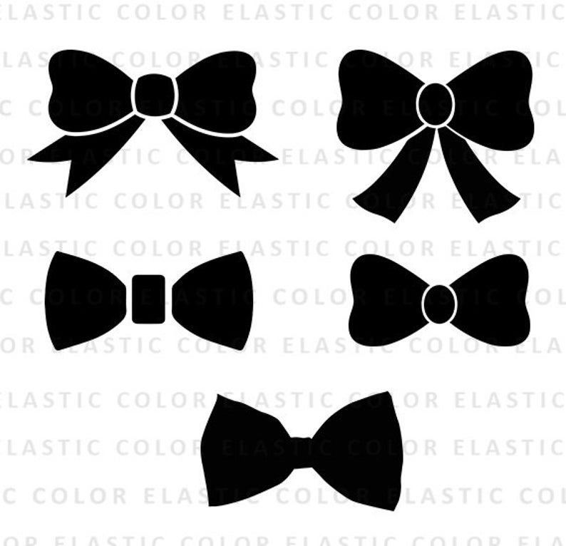 bow clipart svg