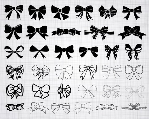 Bows clipart svg, Bows svg Transparent FREE for download on