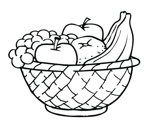 bowl clipart basket